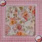 Preview: Musselin Double Gauze englische Rosen apricot gelb beige